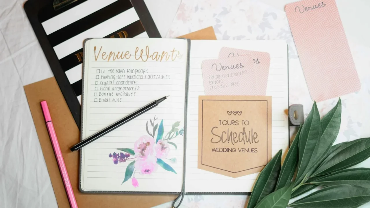 Booking Wedding Venue Contract Checklist