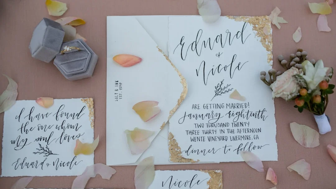 Invitation Details Wedding Date