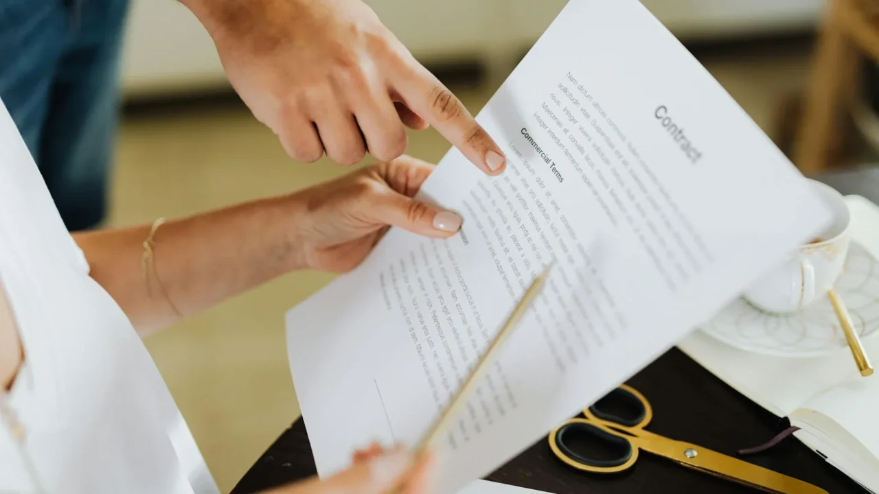 Negotiation Contract Review Wedding Budget