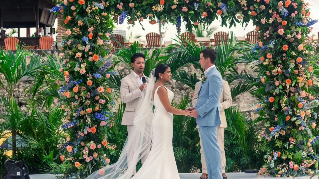 Wedding Arch Floral Arrangement