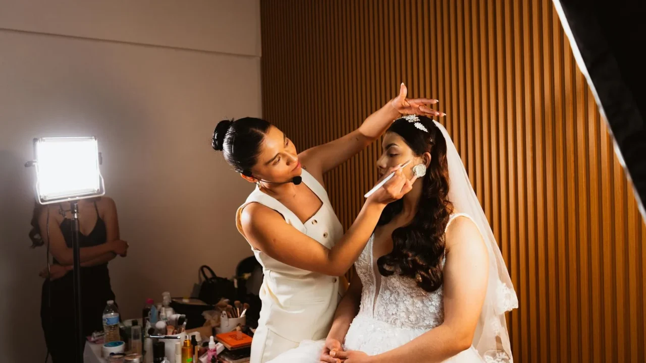Wedding Day Preparation Makeup Artist Hair Stylist