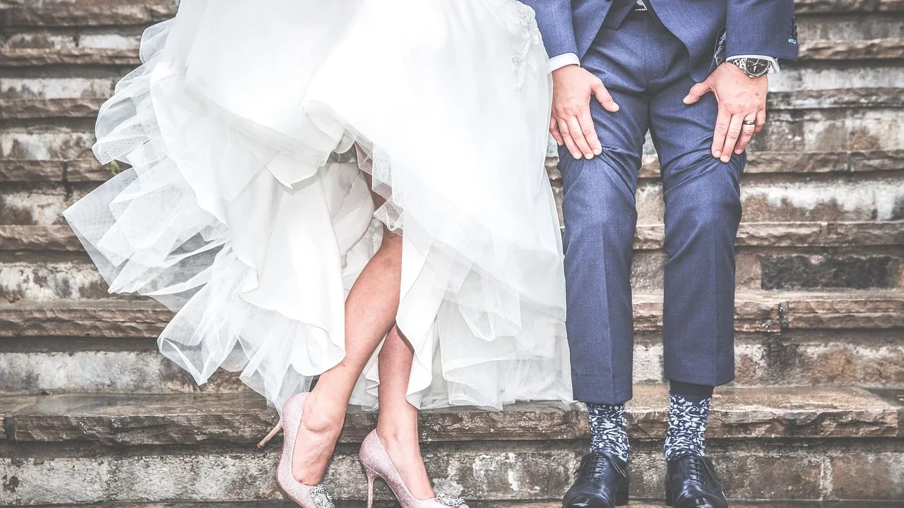 Wedding Dress Groom Suit