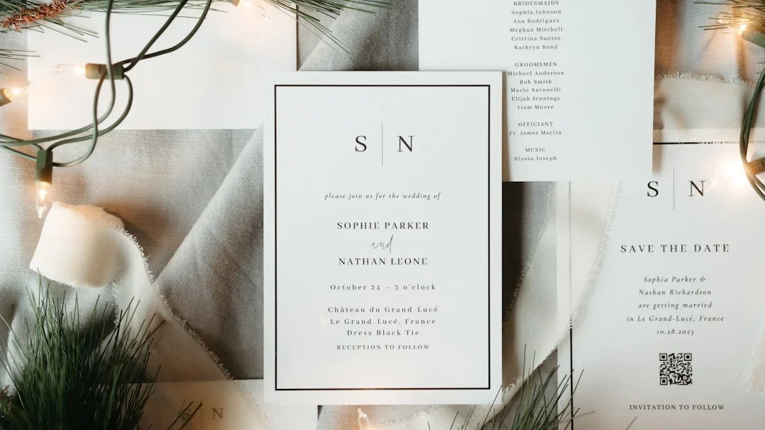 Wedding Invitation Guest List